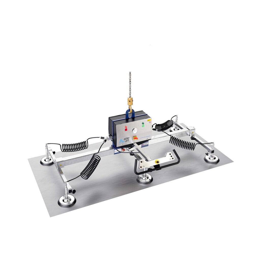 Vacuümheffer AERO-LIFT® ADVANCE, met 6 zuigplaten, draagvermogen 150 kg Productafbeelding nr. 2: Vacuümheffer AERO-LIFT® ADVANCE, met 6 zuigplaten, draagvermogen 150 kg