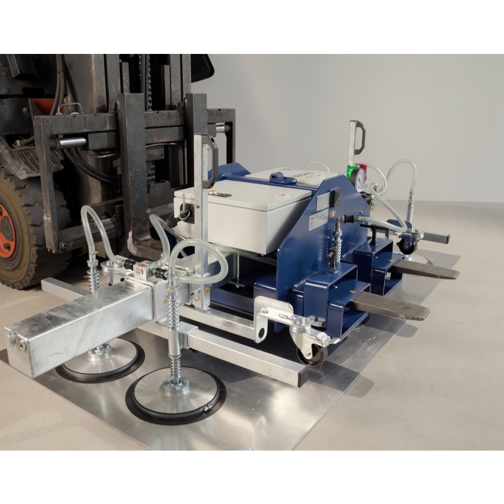 Productafbeelding nr. 6: Vacuümheffer AERO-LIFT® AERO-SELECT, met 4 zuigplaten, draagvermogen 150 kg, dwarsbalklengte 2.000 mm