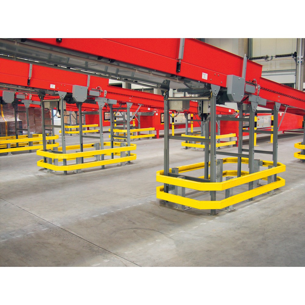 Productafbeelding nr. 12: Vangrails C-profiel, buitengebruik, verzinkt + kunststofcoating, lengte 1.500 mm