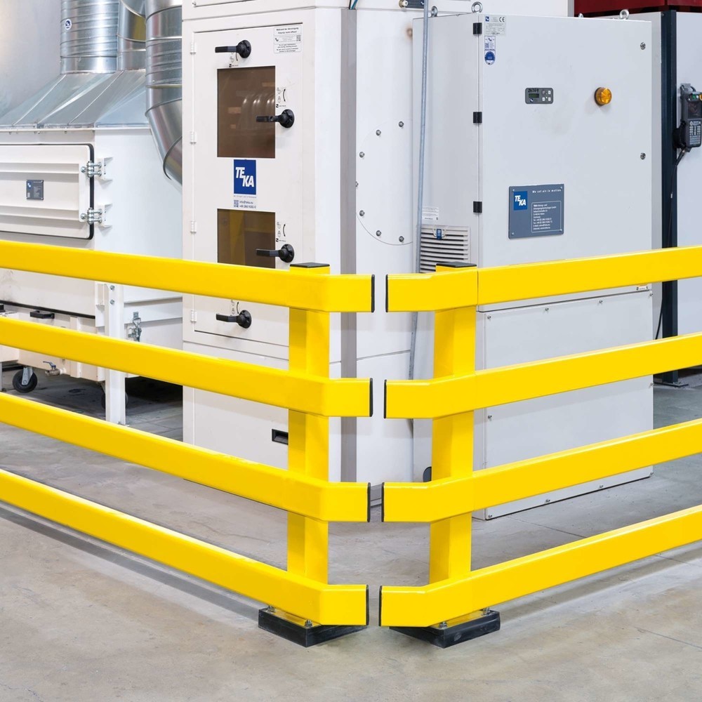 Productafbeelding nr. 5: Vangrails C-profiel, buitengebruik, verzinkt + kunststofcoating, lengte 1.500 mm