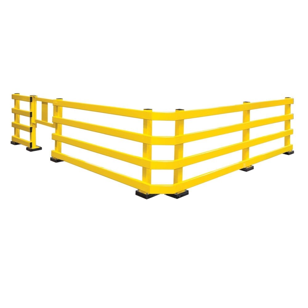 Productafbeelding nr. 8: Vangrails C-profiel, buitengebruik, verzinkt + kunststofcoating, lengte 1.500 mm