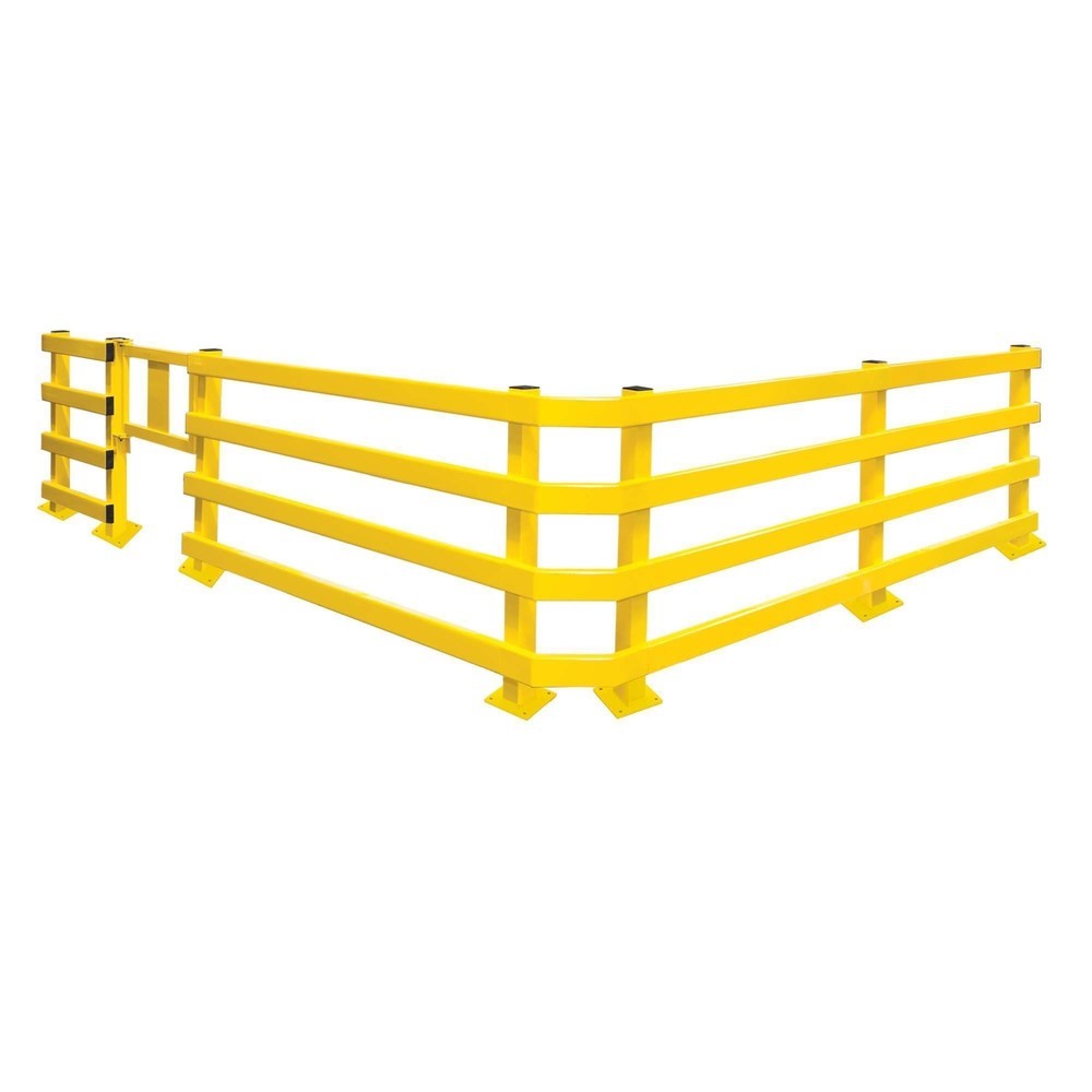 Productafbeelding nr. 11: Vangrails C-profiel, buitengebruik, verzinkt + kunststofcoating, lengte 1.500 mm