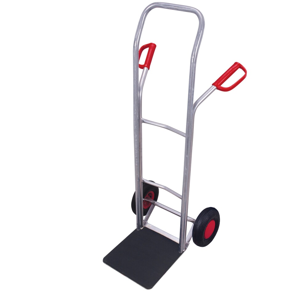 VARIOfit® Möbel-Sackkarre aus Aluminium, Schaufel mit Riefengummimatte, Tragkraft 200 kg, Schaufel BxT 360 x 320 mm, Luft-Bereifung Product afbeelding: VARIOfit® Möbel-Sackkarre aus Aluminium, Schaufel mit Riefengummimatte, Tragkraft 200 kg, Schaufel BxT 360 x 320 mm, Luft-Bereifung