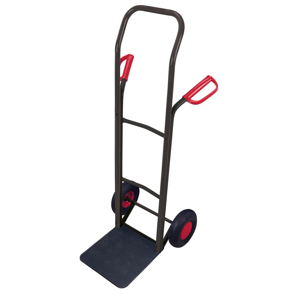 VARIOfit® Möbel-Sackkarre aus Stahl, Tragkraft 250 kg, Schaufel mit Riefengummimatte, Schaufel BxT 360 x 335 mm, Luft-Bereifung, anthrazitgrau Product afbeelding: VARIOfit® Möbel-Sackkarre aus Stahl, Tragkraft 250 kg, Schaufel mit Riefengummimatte, Schaufel BxT 360 x 335 mm, Luft-Bereifung, anthrazitgrau