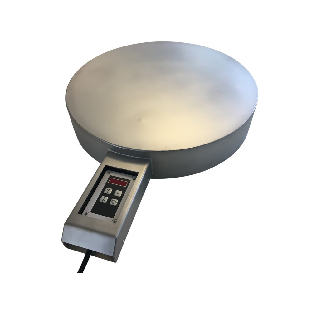 Product afbeelding: Vatbodemverwarmer Kuhlmann, 200-220 l, 0-120ºC, 230 V, 900 W, Ø 550 mm