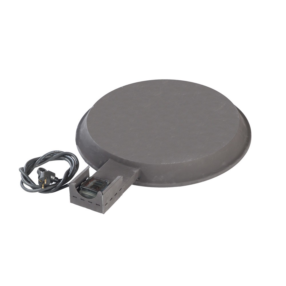Product afbeelding: Vatbodemverwarmer voor hoge temperaturen Kuhlmann, 200-220 l, 50-300ºC, 230 V, 1.800 W, Ø 550 mm