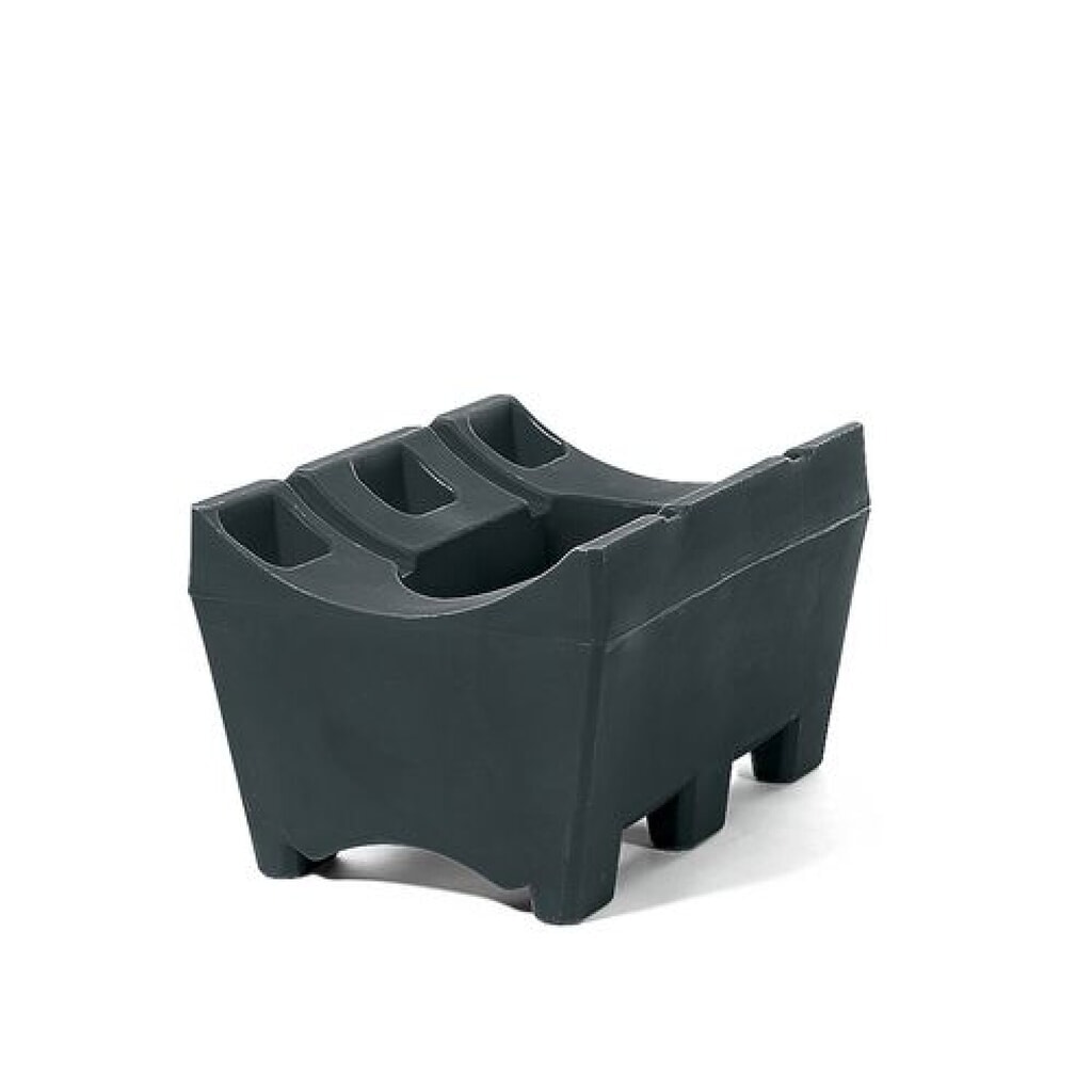 Denios vatenbok-gevaarlijk-stoffenrek van LDPE, voor 1x 60-/200-liter vat Product afbeelding: Denios vatenbok-gevaarlijk-stoffenrek van LDPE, voor 1x 60-/200-liter vat