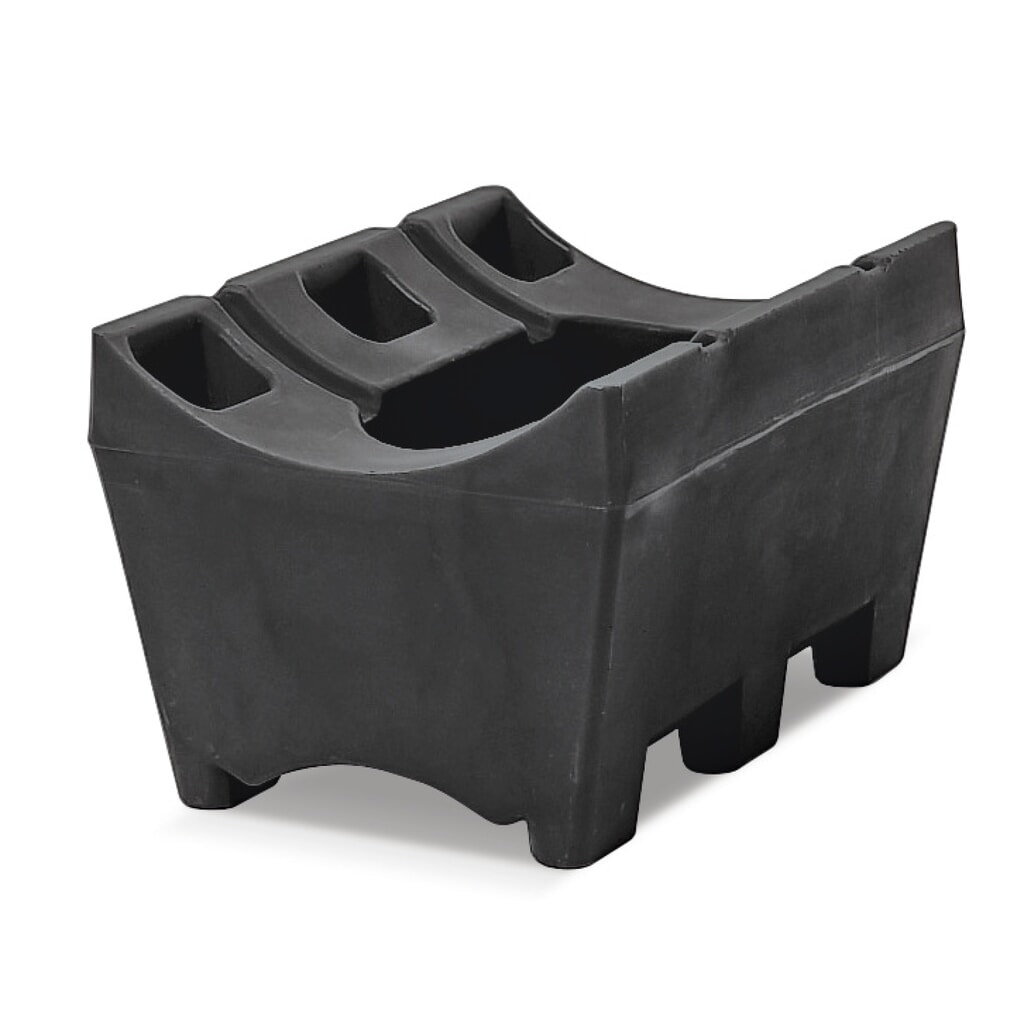 Productafbeelding nr. 2: asecos® vatenbok-gevaarlijk-stoffenrek van PE, voor 1x 50/60 of 200 liter vat