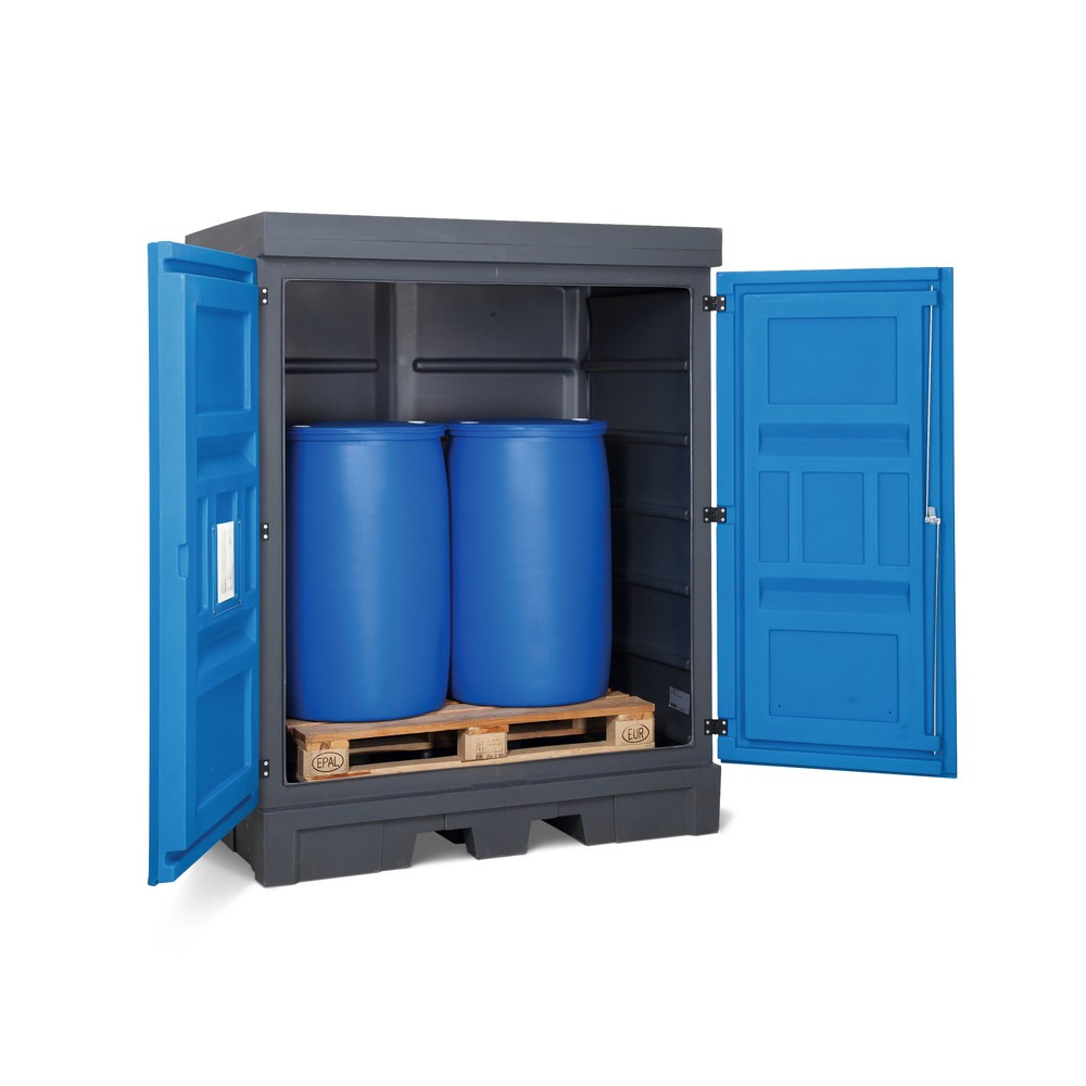 Productafbeelding nr. 2: Vatendepot van PE, hxbxd 1.980 x 1.560 x 1.080 mm, 2x 200 l