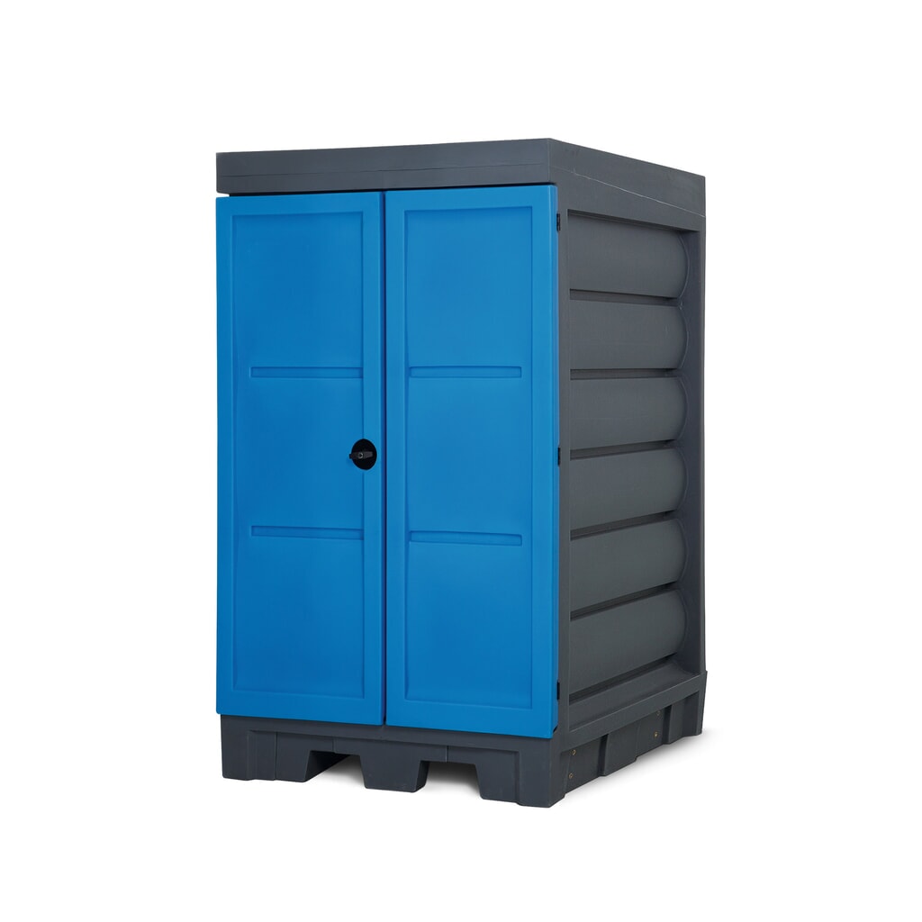 Productafbeelding nr. 3: Vatendepot van PE, hxbxd 1.980 x 1.140 x 1.480 mm, 2x 200 l