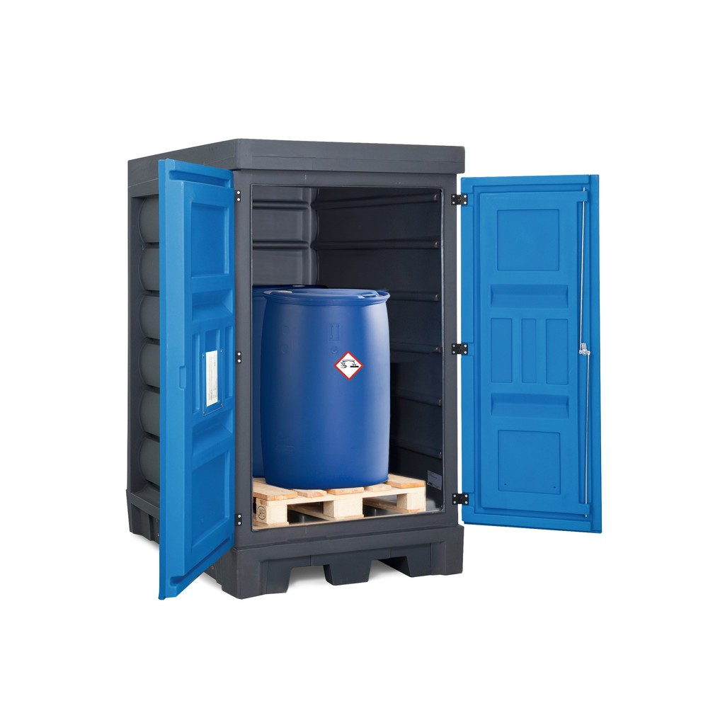 Productafbeelding nr. 2: Vatendepot van PE, hxbxd 1.980 x 1.140 x 1.480 mm, 2x 200 l