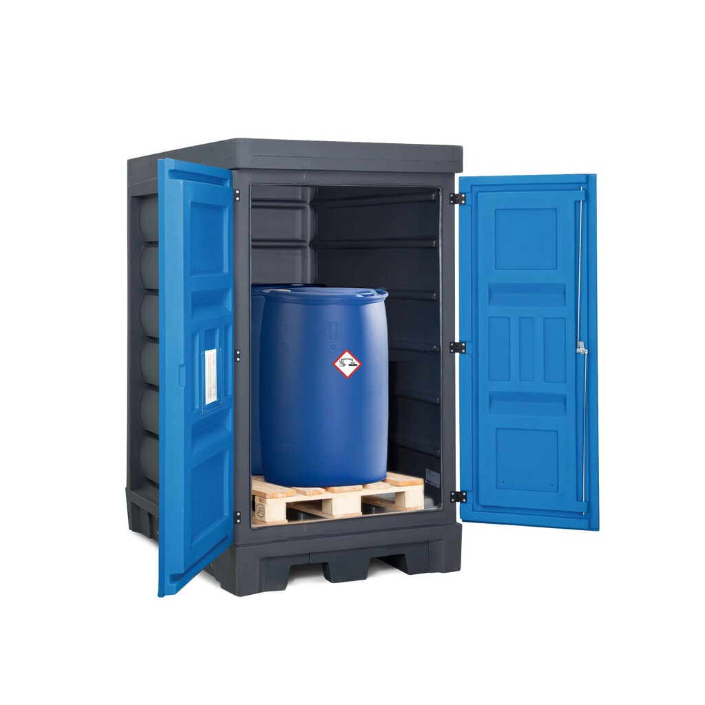 Productafbeelding nr. 2: Vatendepot van PE, hxbxd 1.980 x 1.140 x 1.480 mm, 2x 200 l