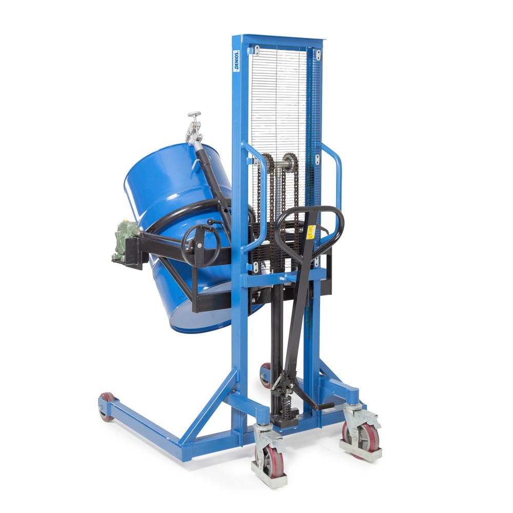 Productafbeelding nr. 2: Vatendraaier 180°, cap. 350 kg, disselheffing, hefhoogte 0-1.300 mm