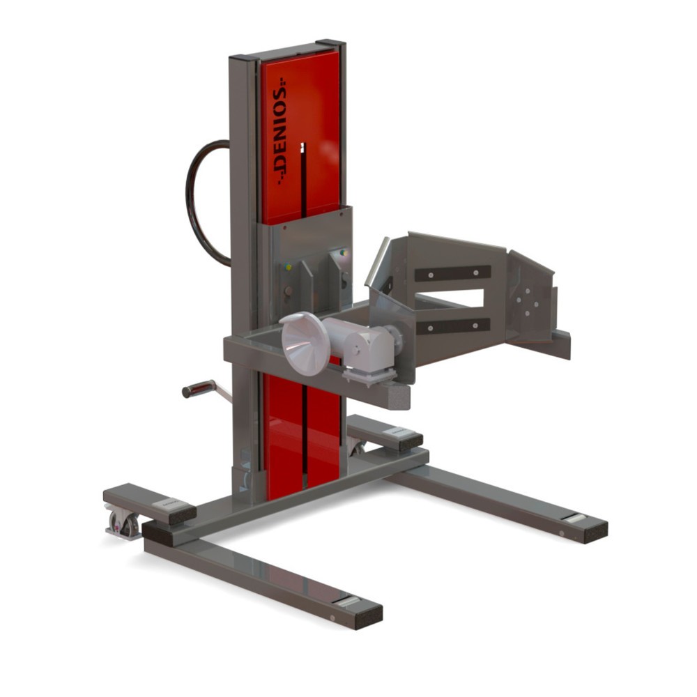 Product afbeelding: Vatenheffer Secu Ex met vatendraaier, breed, hefhoogte max. 930 mm