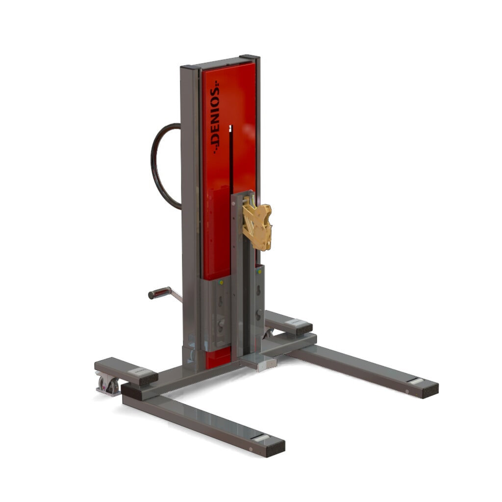 Vatenheffer Secu Ex met vatenklem, breed, hefhoogte max. 905 mm Productafbeelding nr. 1: Vatenheffer Secu Ex met vatenklem, breed, hefhoogte max. 905 mm