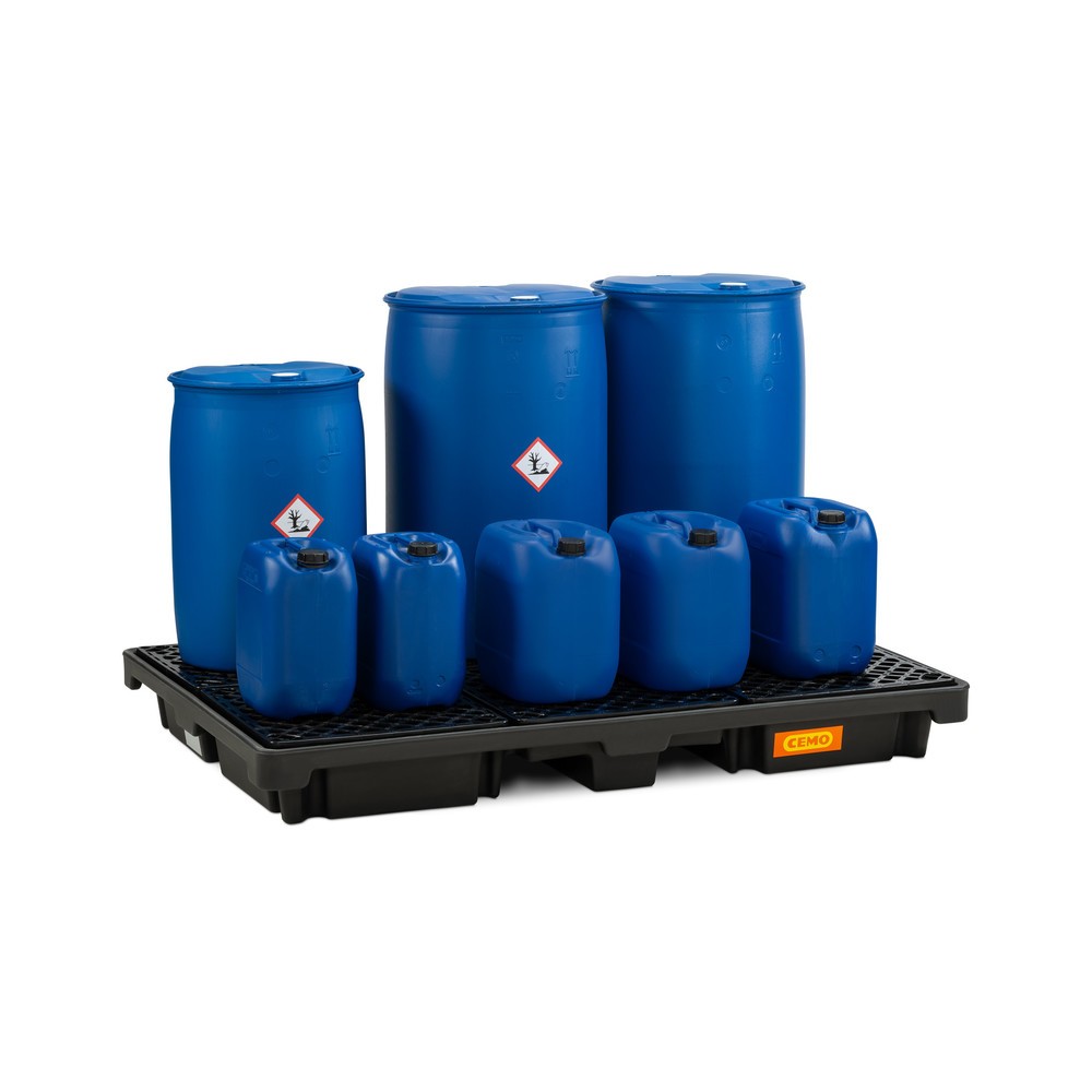 Productafbeelding nr. 2: Vatenlekbak CEMO 220/6, 6 x 200 l, inhoud 220 l