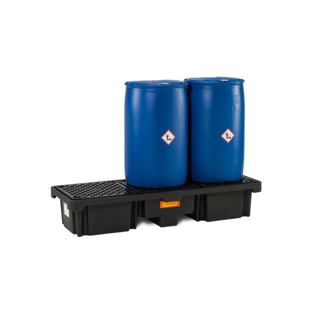 Productafbeelding nr. 2: Vatenlekbak CEMO 230/3, 3 x 200 l, inhoud 215 l