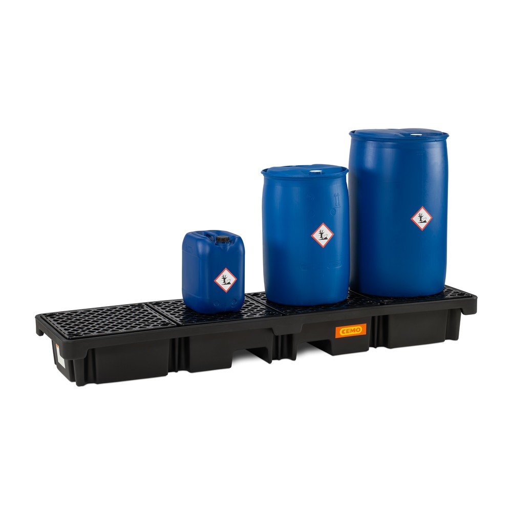 Productafbeelding nr. 3: Vatenlekbak CEMO 220/4e, 4 x 200 l, inhoud 215 l