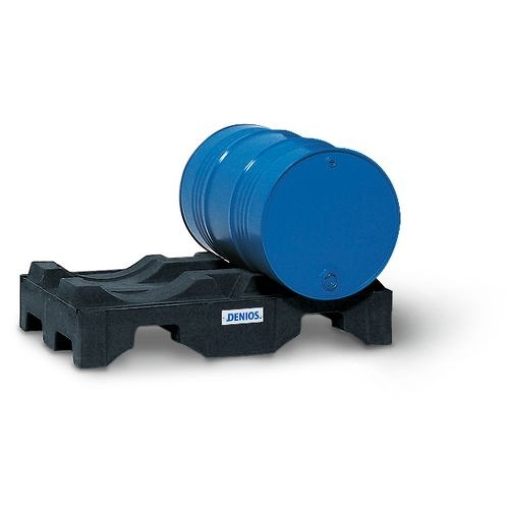 Product afbeelding: Vatenpallet van PE, voor 2 vaten van 200 liter, incl. vorksleuven
