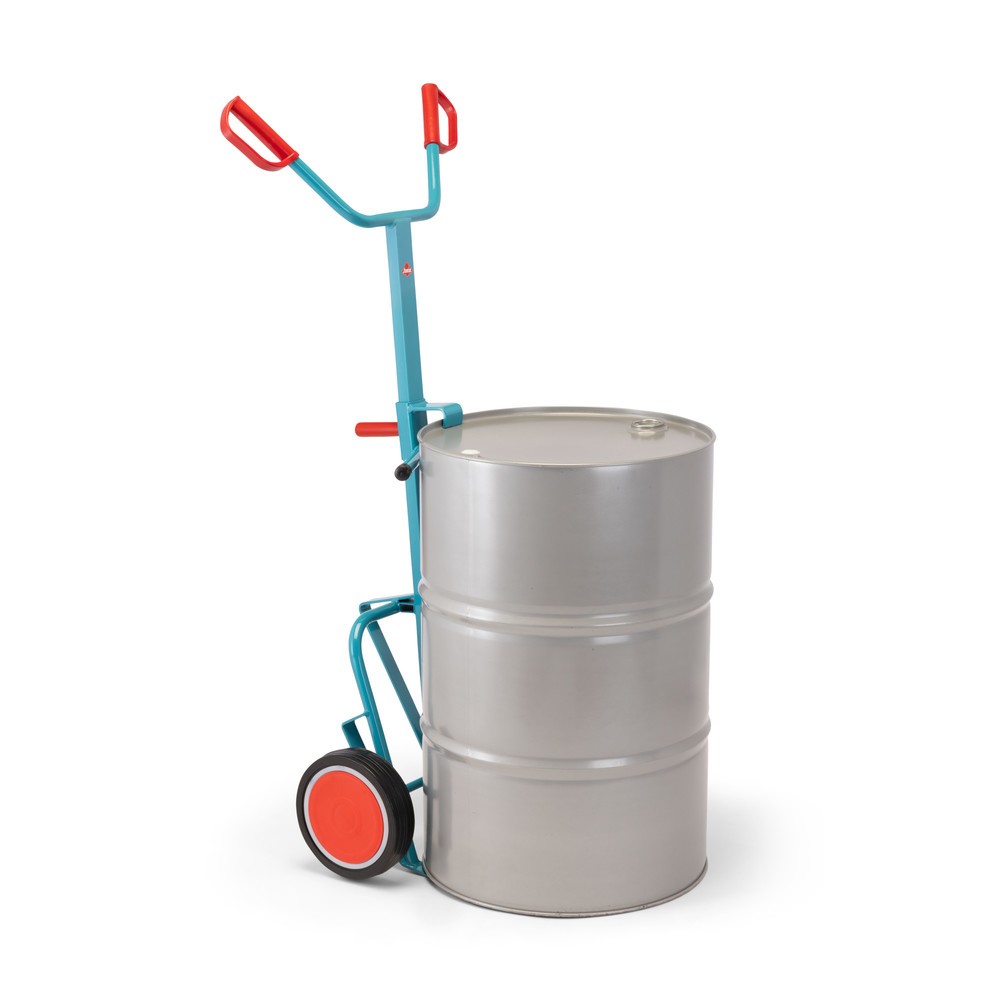 Productafbeelding nr. 3: Vatensteekwagen Ameise®, voor 1 vat van 200 liter, draagvermogen 250 kg, randgrijper, volrubber banden