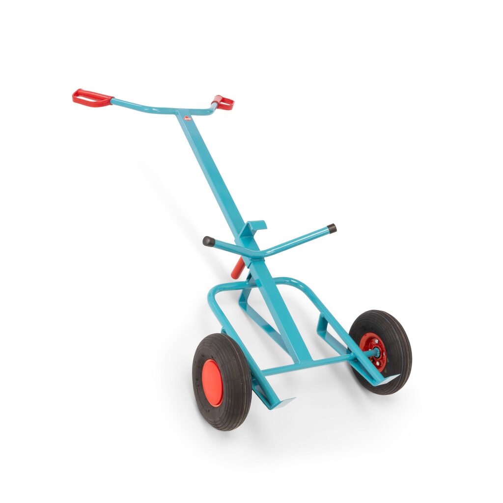 Vatensteekwagen Ameise®, voor 1 vat van 200 liter, draagvermogen 250 kg, randgrijper, luchtbanden Product afbeelding: Vatensteekwagen Ameise®, voor 1 vat van 200 liter, draagvermogen 250 kg, randgrijper, luchtbanden