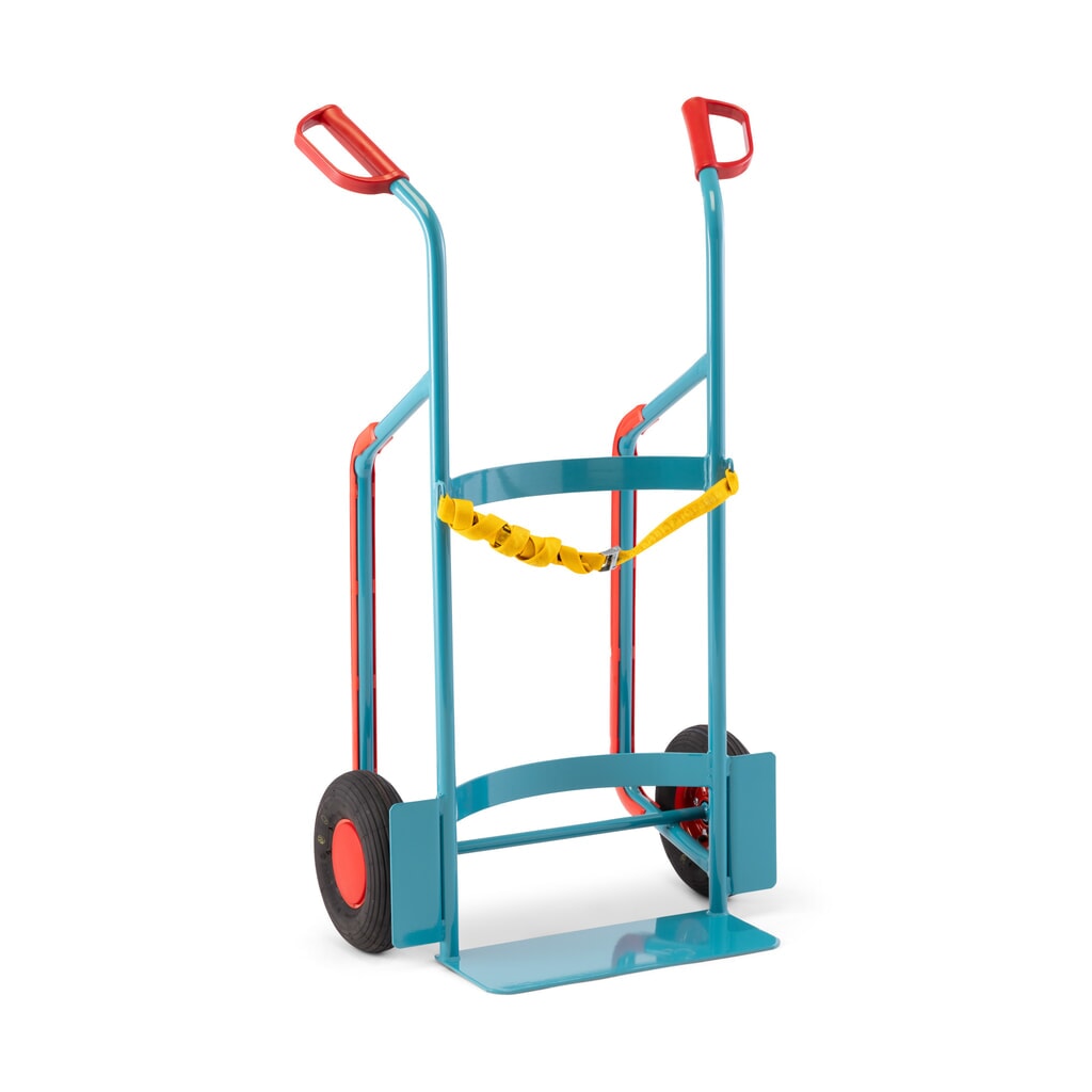 Vatensteekwagen Ameise®, voor 1 vat van 200 liter, draagvermogen 250 kg, spanband Product afbeelding: Vatensteekwagen Ameise®, voor 1 vat van 200 liter, draagvermogen 250 kg, spanband
