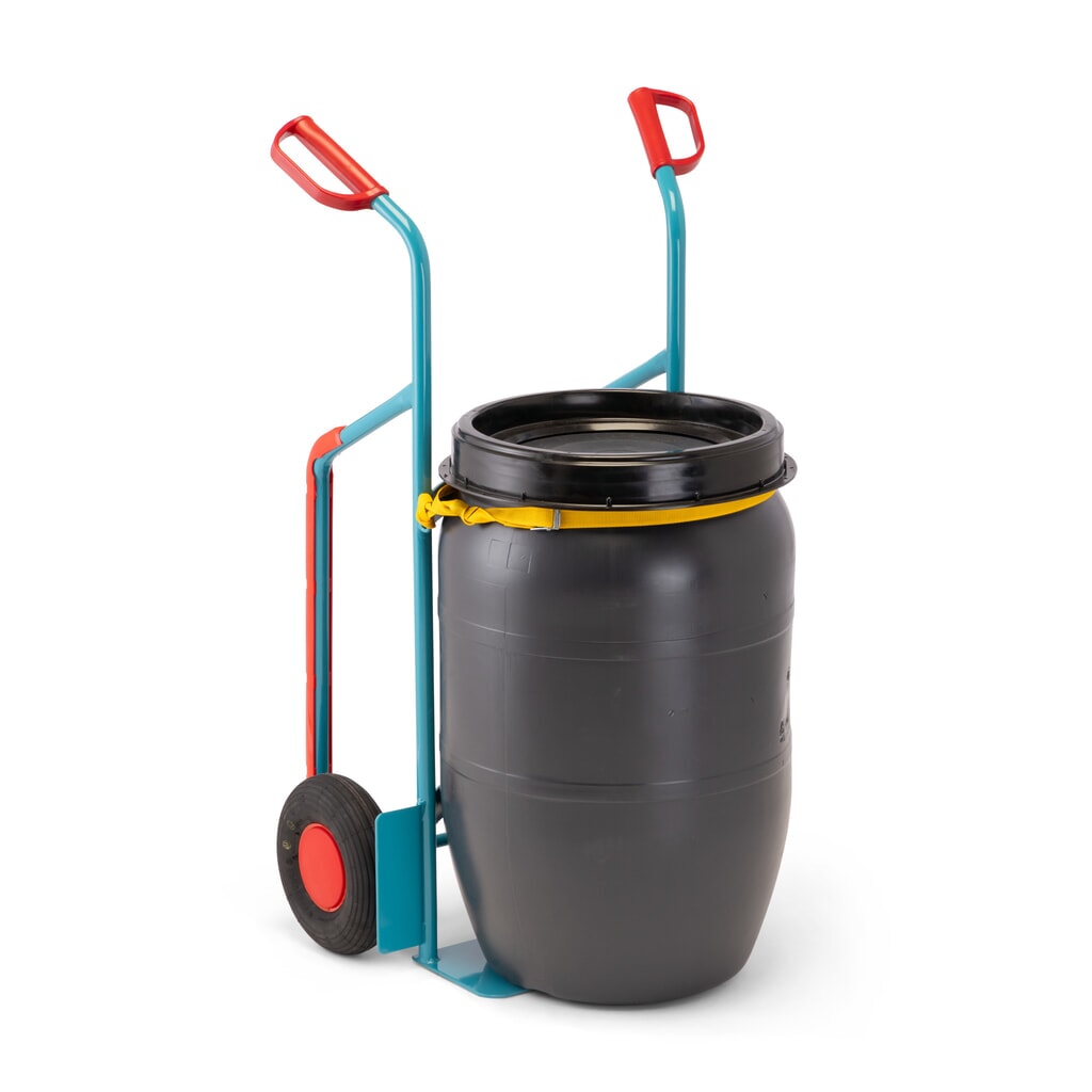 Vatensteekwagen Ameise®, voor 1 vat van 200 liter, draagvermogen 250 kg, spanband Productafbeelding nr. 5: Vatensteekwagen Ameise®, voor 1 vat van 200 liter, draagvermogen 250 kg, spanband