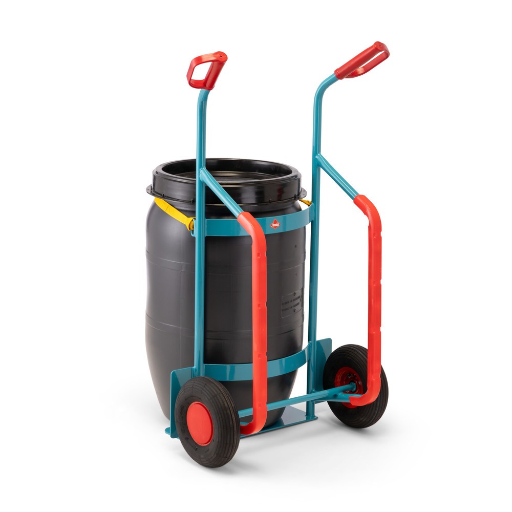 Productafbeelding nr. 6: Vatensteekwagen Ameise®, voor 1 vat van 200 liter, draagvermogen 250 kg, spanband