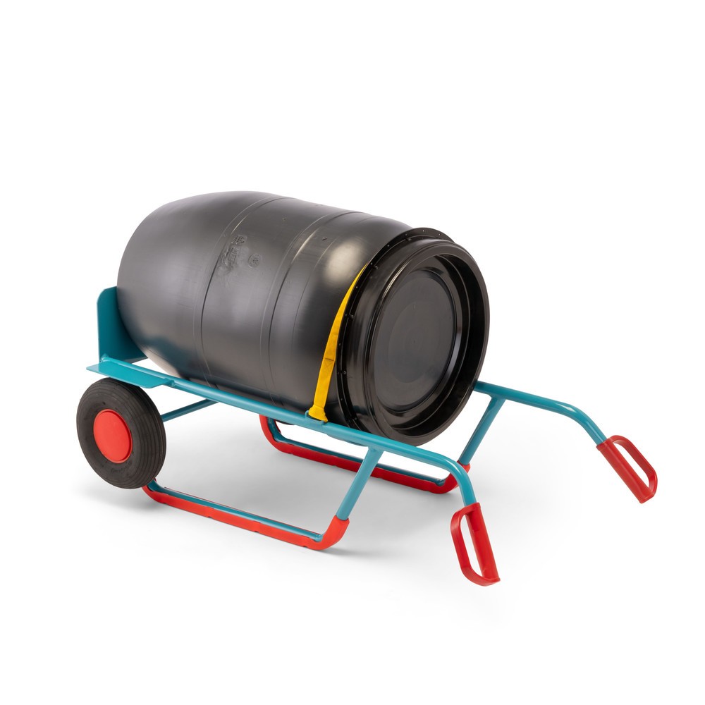 Productafbeelding nr. 10: Vatensteekwagen Ameise®, voor 1 vat van 200 liter, draagvermogen 250 kg, spanband