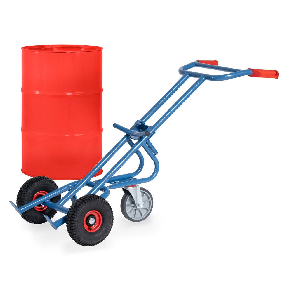 Productafbeelding nr. 2: Vatensteekwagen fetra®, draagvermogen 300 kg, met steunwiel, luchtbanden