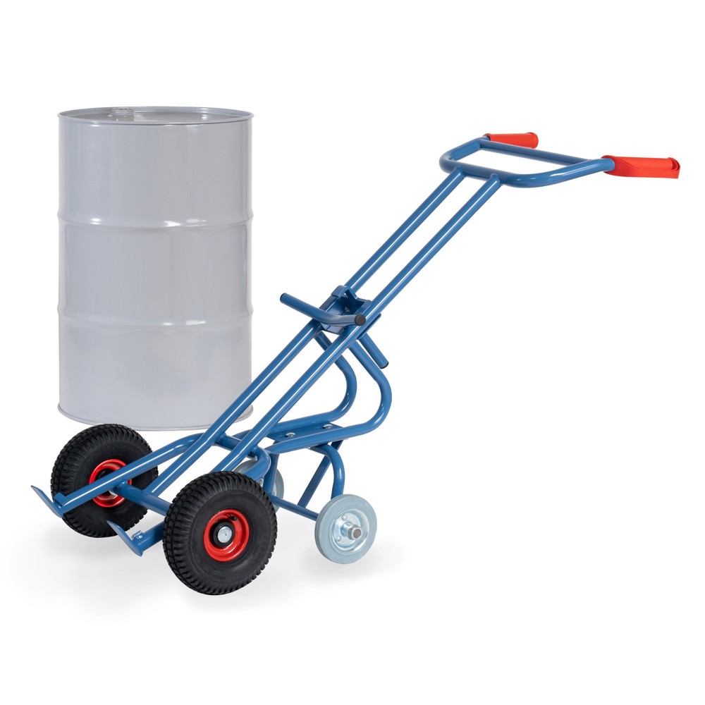 Productafbeelding nr. 2: Vatensteekwagen fetra®, draagvermogen 300 kg, met 2 steunwielen, luchtbanden