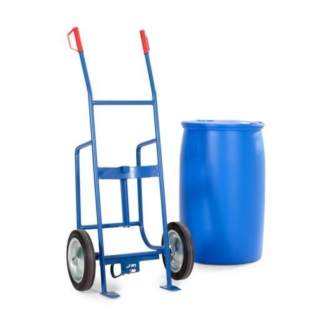Product afbeelding: Vatensteekwagen FKR-S2, voor 1 vat van 200/220 liter, banden van massief rubber, elektrisch geleidend