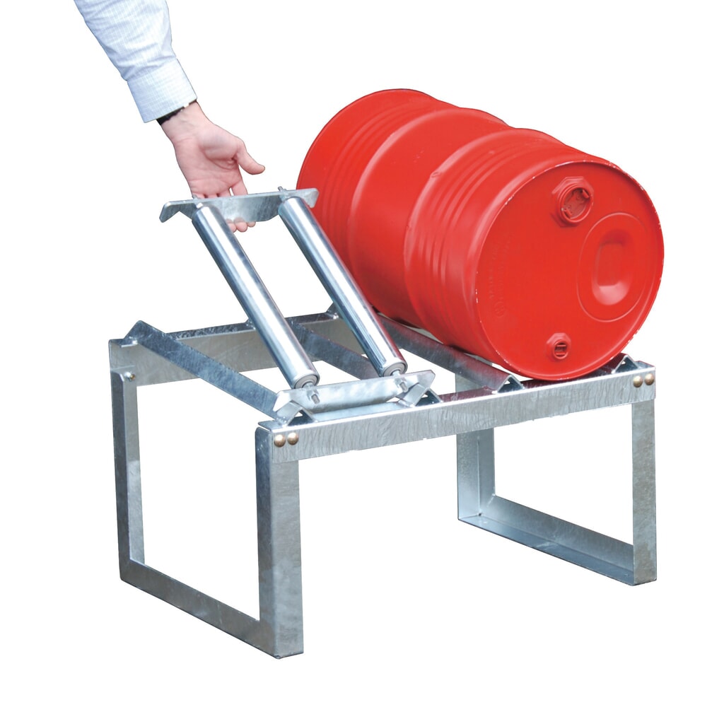 Productafbeelding nr. 2: Vatensteun Bauer® voor 1x 60-liter-vat, met wielen