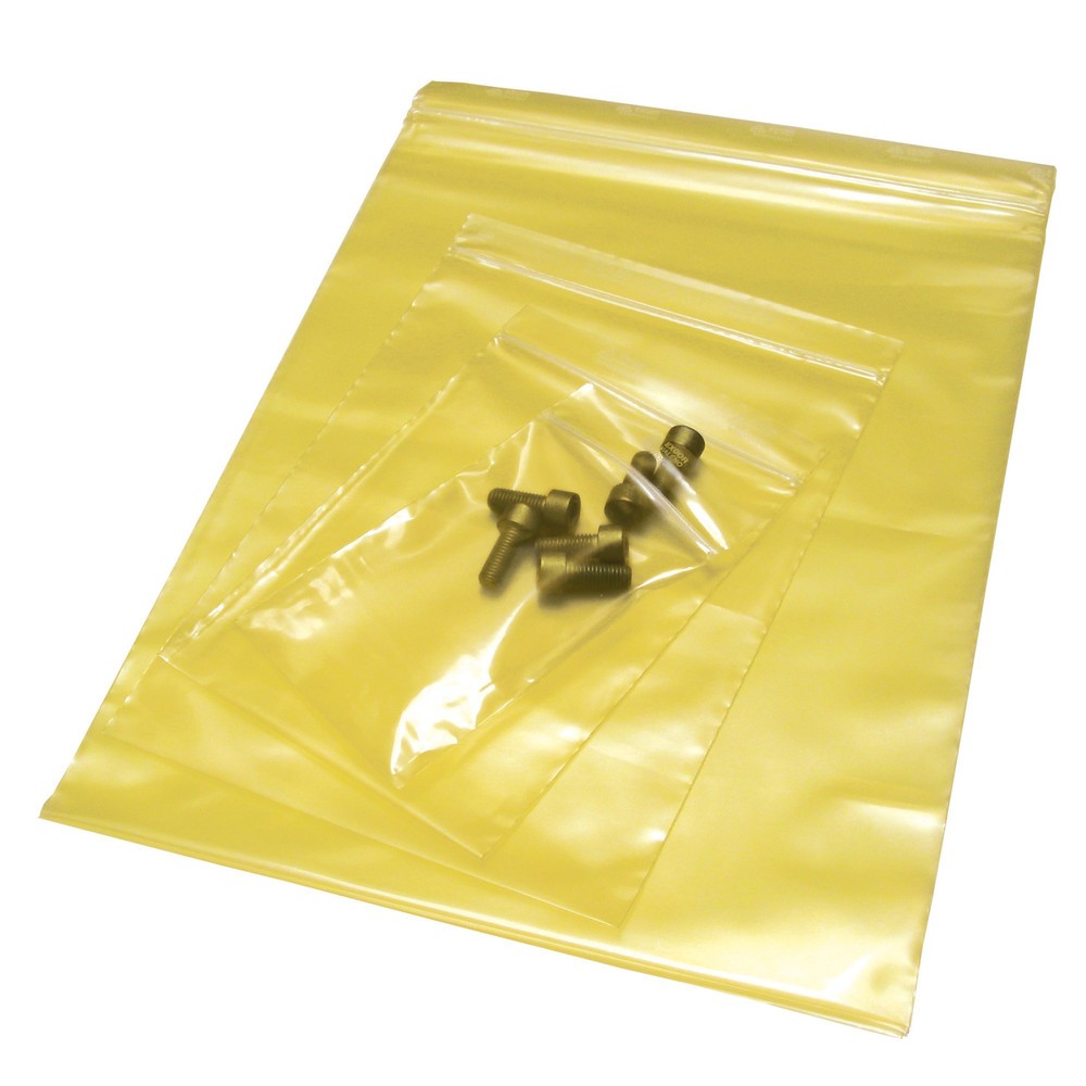 Product afbeelding: VCI-verpakkingszakje met zipsluiting VALENO® bxl 70 x 100 mm, 1.000 stuks/VE