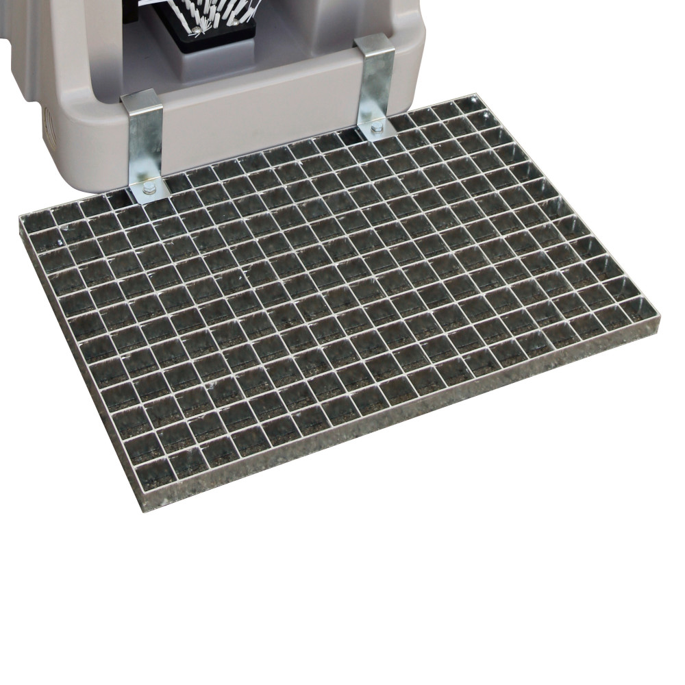 Productafbeelding nr. 2: Veegrooster voor laarzenreiniger CEMO, hxbxd 145 x 600 x 430 mm