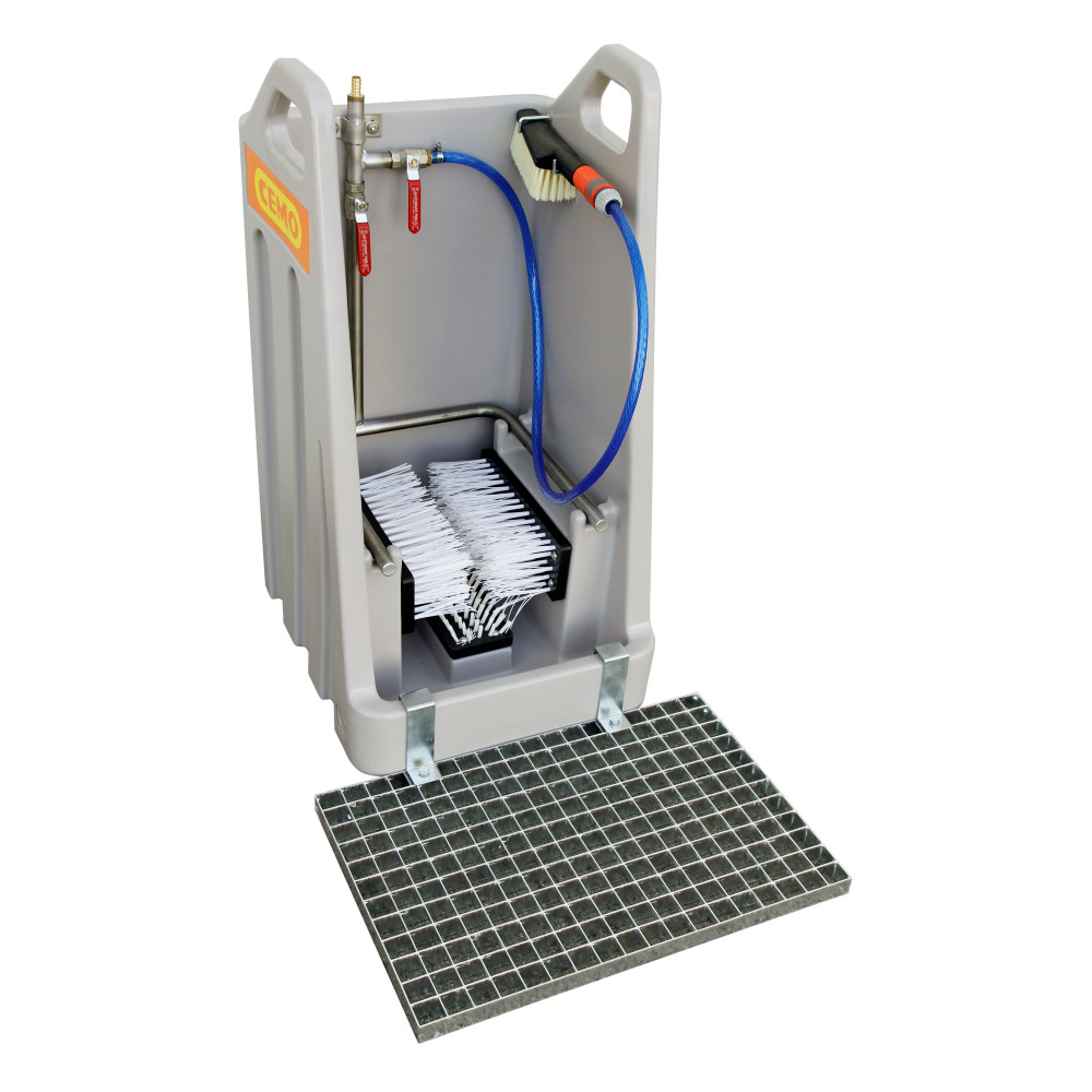 Productafbeelding nr. 3: Veegrooster voor laarzenreiniger CEMO, hxbxd 145 x 600 x 430 mm