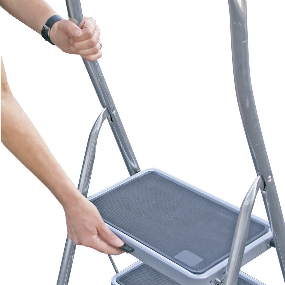 Productafbeelding nr. 2: Veilig inklapbaar opstapje KRAUSE® met hoge beugel, standhoogte 0,50 m