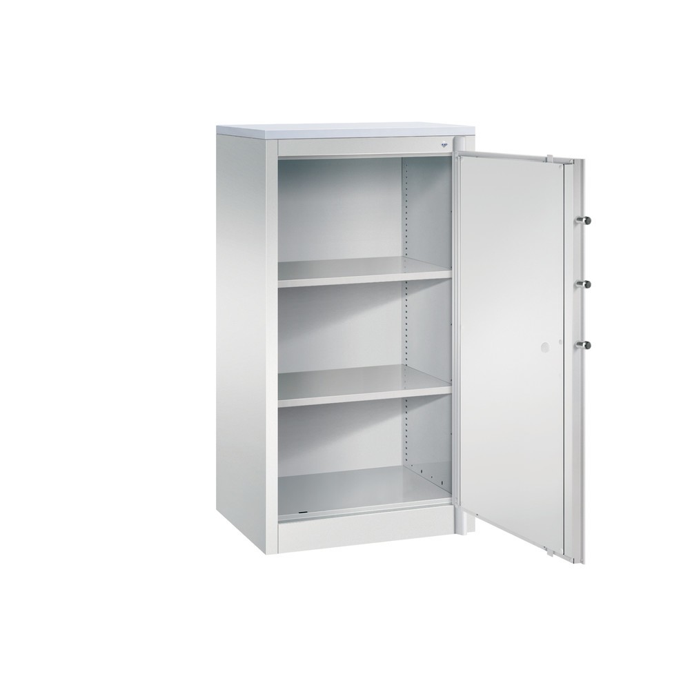 Productafbeelding nr. 2: Veiligheidsdraaideurkast C+P, 3 OH, hxbxd 1.226 x 650 x 500 mm, lichtgrijs/lichtgrijs, Lichtgrijs