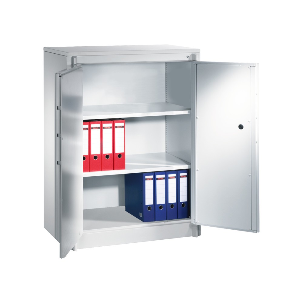 Productafbeelding nr. 3: Veiligheidsdraaideurkast C+P, 3 OH, hxbxd 1.226 x 930 x 500 mm, lichtgrijs/lichtgrijs, Lichtgrijs