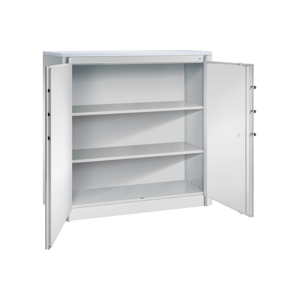 Productafbeelding nr. 3: Veiligheidsdraaideurkast C+P, 3 OH, hxbxd 1.226 x 1.200 x 500 mm, lichtgrijs/lichtgrijs, Lichtgrijs