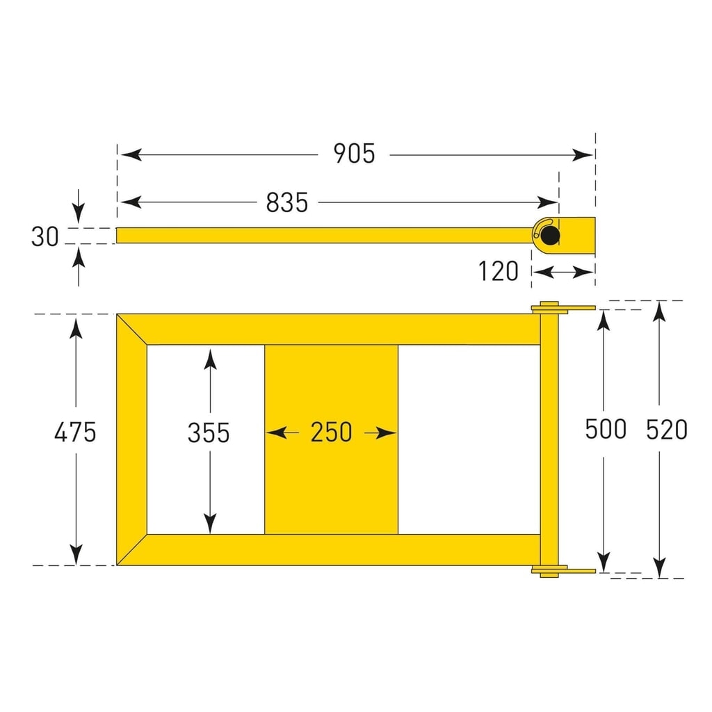 Veiligheidshek deur, S-Line Productafbeelding nr. 2: Veiligheidshek deur, S-Line