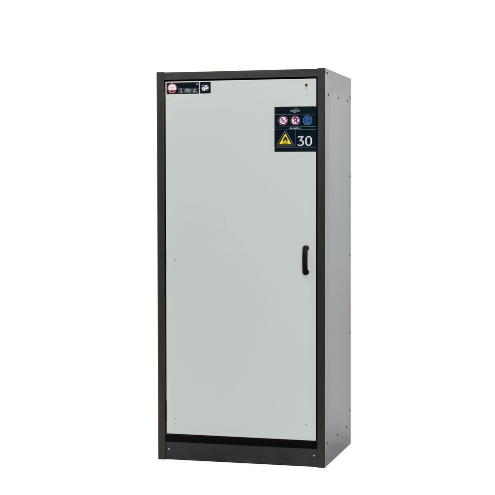 Productafbeelding nr. 1: Veiligheidskast asecos® type 30, hxbxd 1.947 x 864 x 620 mm, antracietgrijs / lichtgrijs