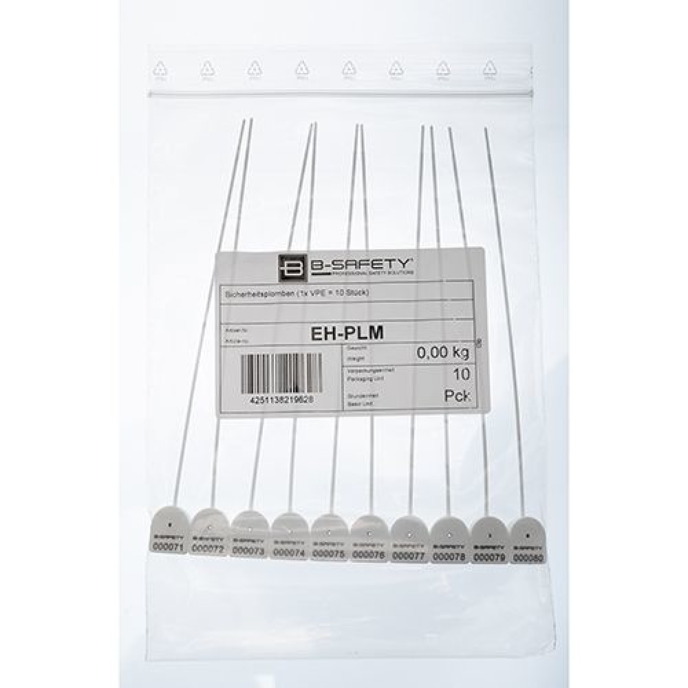 Product afbeelding: Veiligheidsloodjes B-Safety voor EHBO-koffer, 10 stuks/VE
