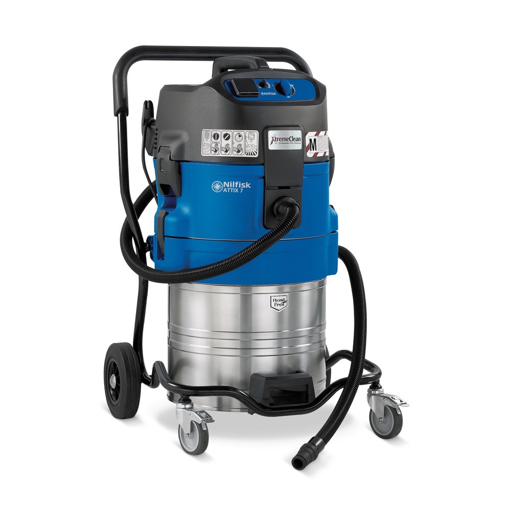 Product afbeelding: Veiligheidsstofzuiger Nilfisk® ATTIX 761-2M XC, nat + droog, 1.500 W, 70 liter, stofklasse M