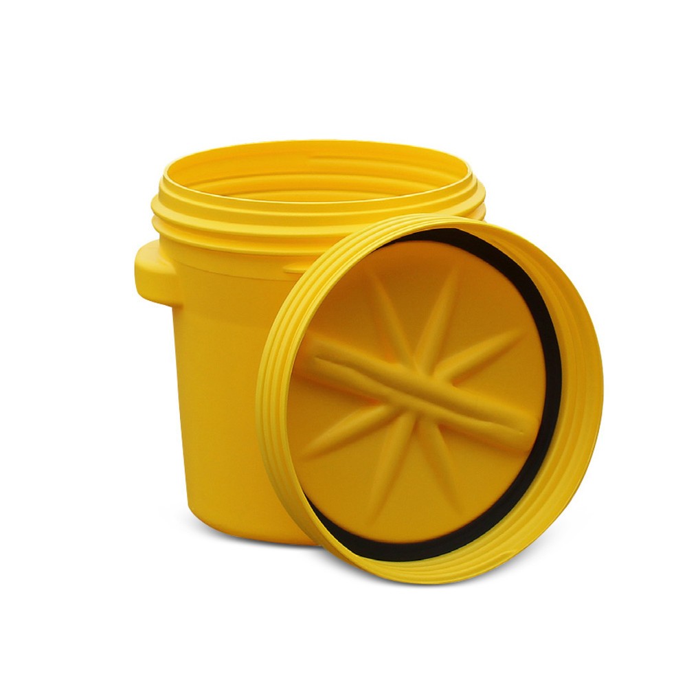 Productafbeelding nr. 1: Veiligheidsvat van HDPE, UN-goedkeuring, met schroefdekselsluiting en 2 grepen, 77 l