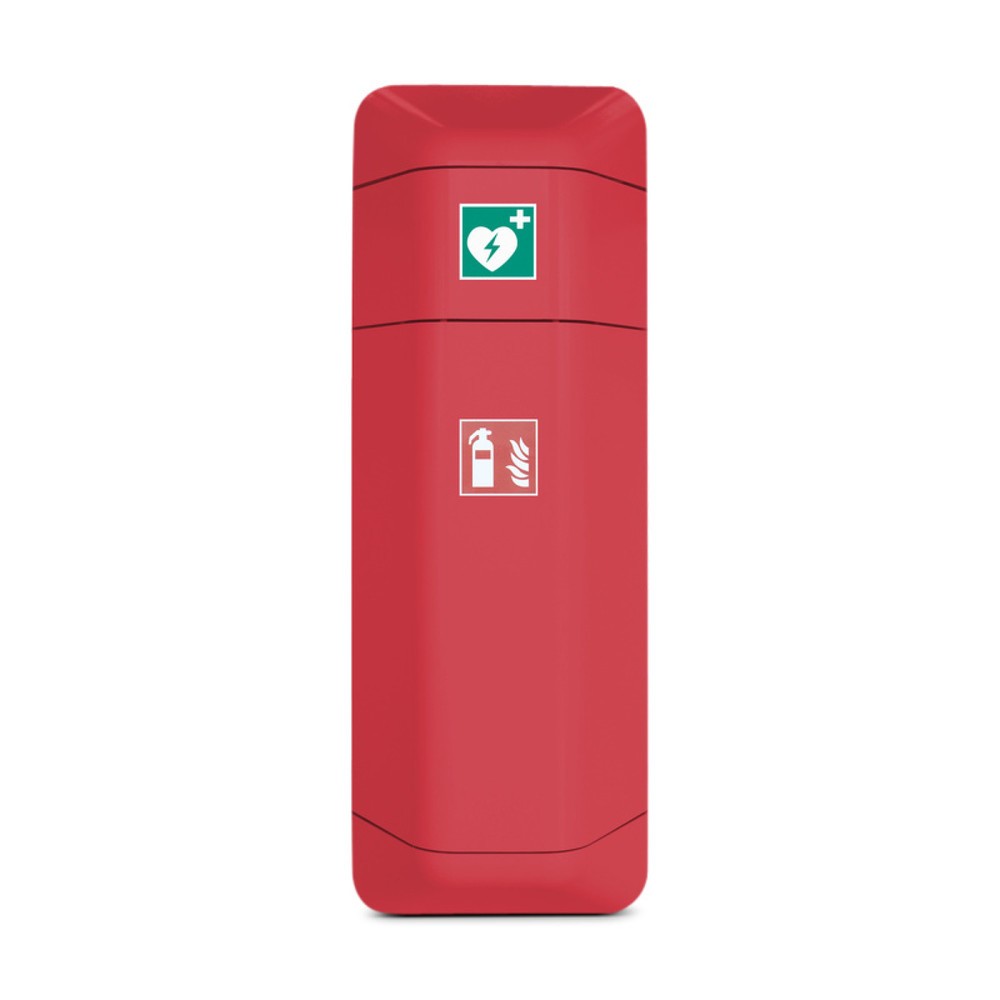 Product afbeelding: Verbanddoos opzetstuk voor opbergkast voor brandblusser, rood