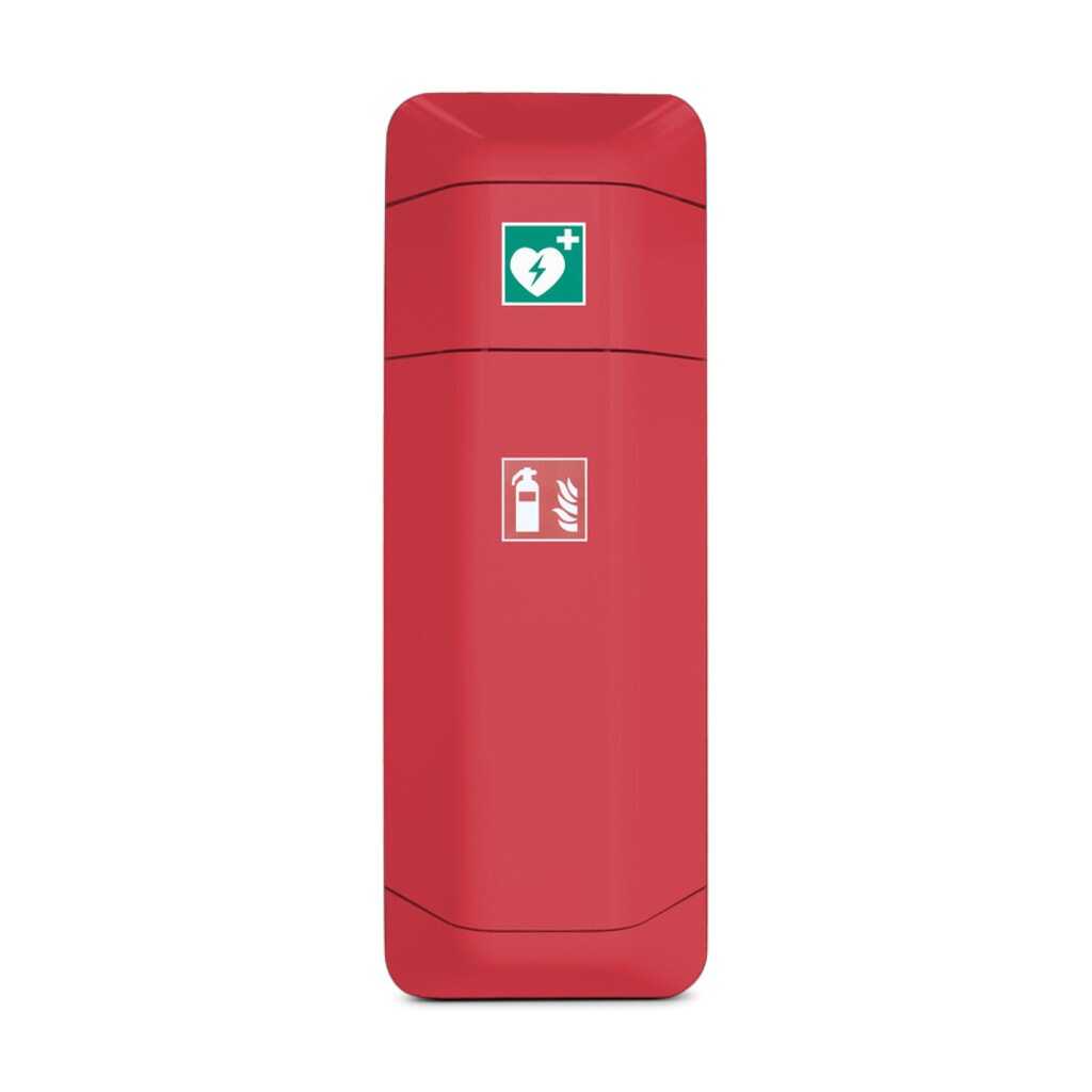 Product afbeelding: Verbanddoos opzetstuk voor opbergkast voor brandblusser, rood