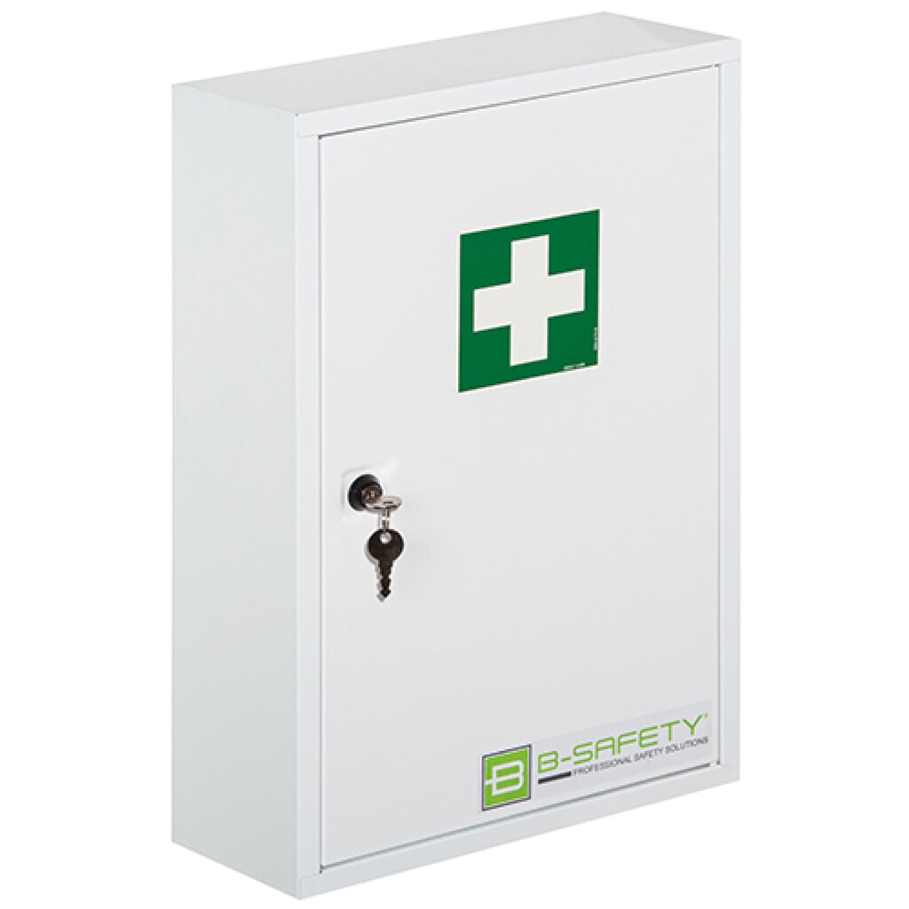 Verbandkast B-Safety CLASSIC, met inhoud DIN 13157 Productafbeelding nr. 1: Verbandkast B-Safety CLASSIC, met inhoud DIN 13157
