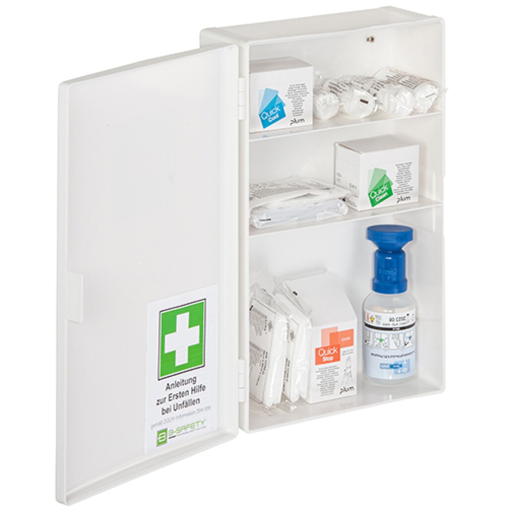 Verbandkast B-Safety ECO nr. 1, met inhoud DIN 13157 Productafbeelding nr. 2: Verbandkast B-Safety ECO nr. 1, met inhoud DIN 13157