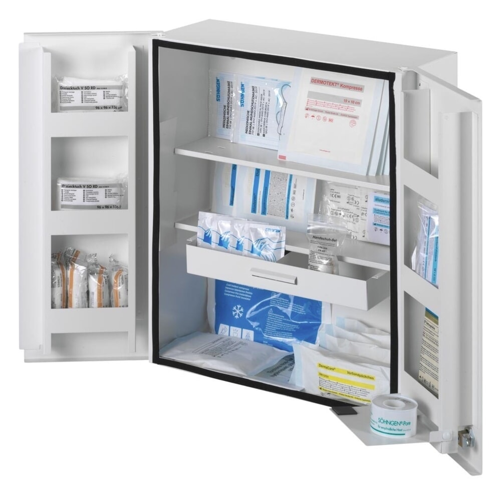 Verbandkast SÖHNGEN® ROM met inhoud DIN 13169 Product afbeelding: Verbandkast SÖHNGEN® ROM met inhoud DIN 13169